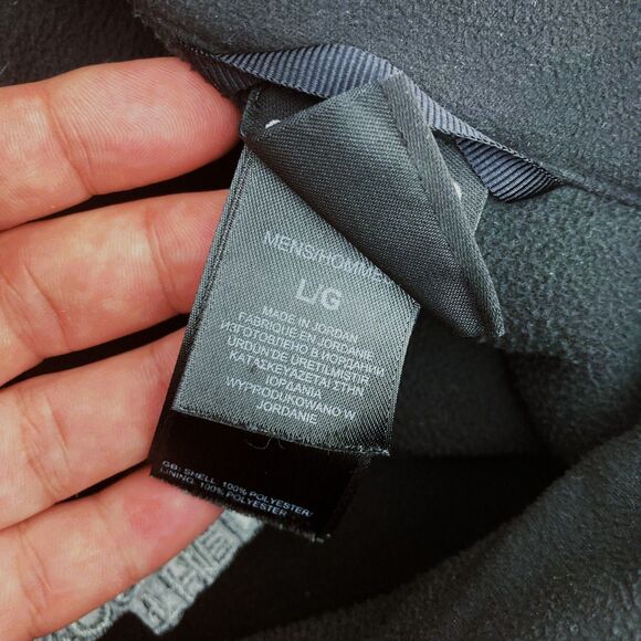 The North Face Front Range Fleece Vest - Men's L Full Zip Pockets Black Logo - Picture 13 of 14